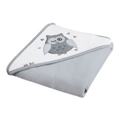 AKUKU OKRYCIE KĄPIELOWE 80x80 100% BAWEŁNA SZARY 012381