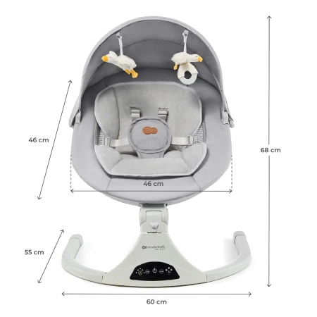Kinderkraft Tulsy Grey bujaczek 926510