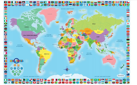 Dumel Interaktywna mapa świata NEW 064240