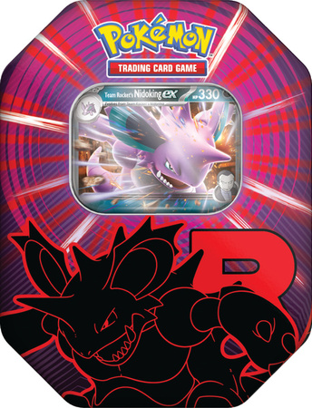 Pokémon TCG Team Rocket Tin Nidoking ex 119741