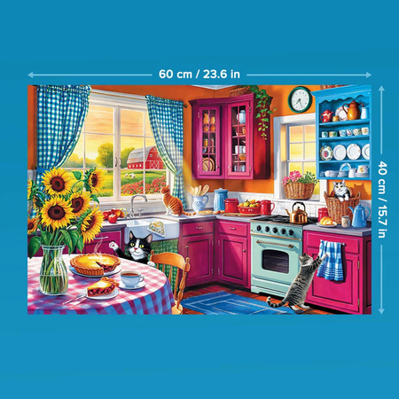 Puzzle Trefl 300 Easy Piece Poranek w kuchni 231021