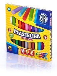 Plastelina 24kol astra 030651