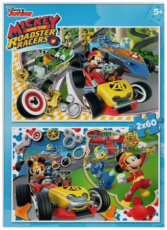 Clementoni puzzle 2*60el mickey mouse