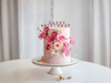 Świeczki urodzinowe Happy Birthday 13szt 2,5cm różowe złoto 032705