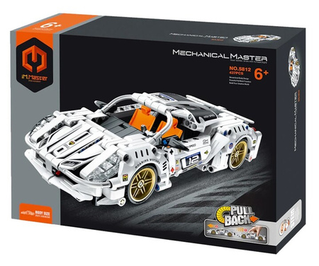 IM MASTER Klocki Super Auto białe 437el 040677