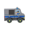 Trefl Zabawka drewniana Magnetic vehicle Police 618143