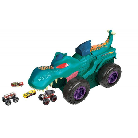 Hot Wheels GYL13 Pożeracz Aut Mega Wrex + autko 974775
