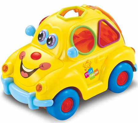 Zabawne auto z muzyką i światłem Smily Play 836689