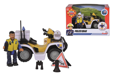 Strażak sam quad policyjny z figurką 062675