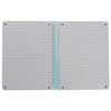 Kołozeszyt Oxford 17x22 A5 80k 90g Lagon PP 2 spirale 096636