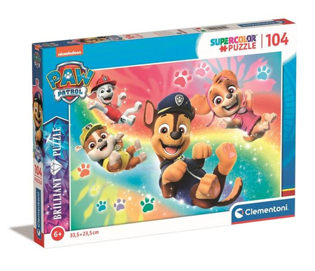 Clementoni Puzzle 104 Brilliant Psi Patrol 201907