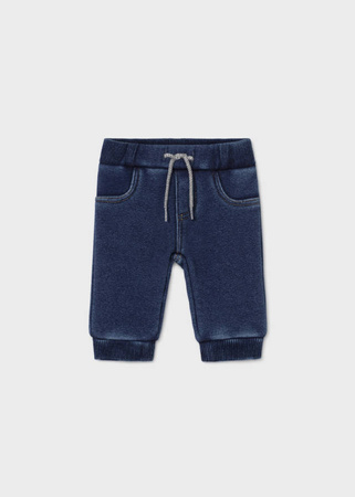 Mayoral Spodnie jeansowe z futerkiem rozm. 4-6 m 70 kolor 5 tejano