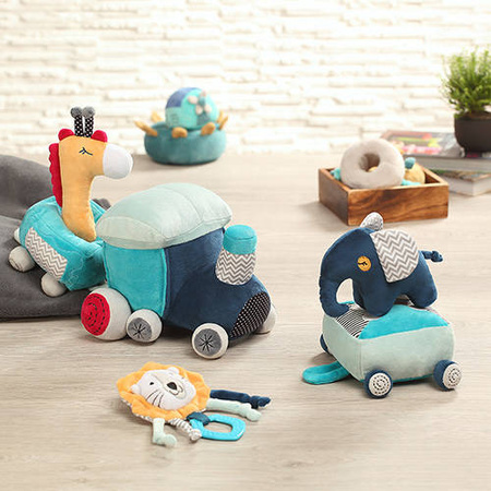 Babyono Zawieszka edukacyjna zawieszka do wózka Safari Train 413975
