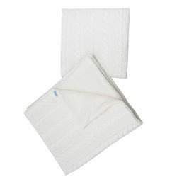 Eko komplet do wózka z podszyciem bawełnianym biały 934174