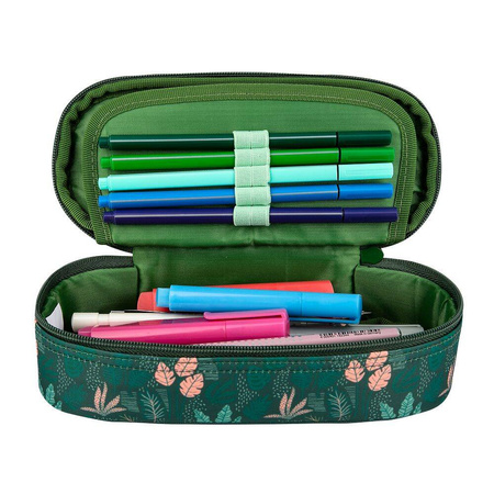 Piórnik z klapką Oxford Kids zielony 238653