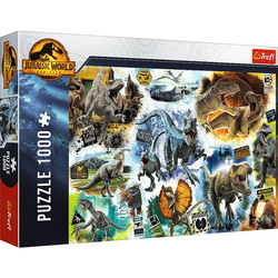 Puzzle Trefl 1000 Na tropie dinozaurów 107272