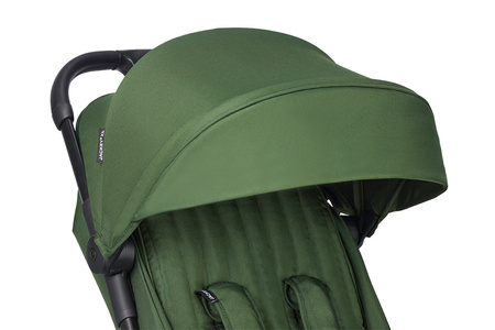 Easywalker Jackey2 XL Przestronny, samoskładający się wózek spacerowy z kołami XL Deep Green 117042