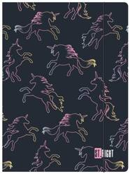 TECZKA Z GUMKĄ A4 300 g/m2 ST.RIGHT DREAM UNICORN 669941