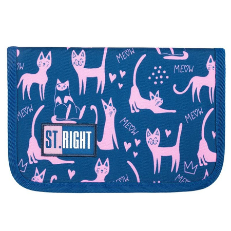 Piórnik Dwuklapkowy Bez Wyposażenia Stright Pc-03 Lazy Cats 652387
