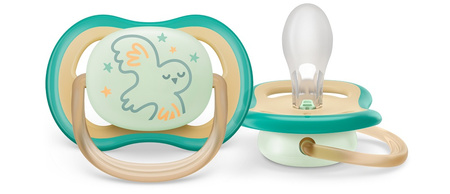 Philips AVENT Smoczek Ultra Air 0-6m nocny deco neutral 9019255