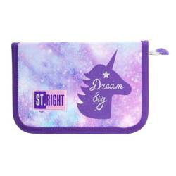 Piórnik dwuklapkowy bez wyposażenia Pc-03 Stright Sky Unicorn 638329