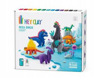 HEY CLAY ZESTAW MEGA DINOS 15PAK CEE 607834