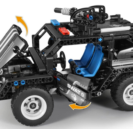 IM MASTER Klocki Pojazd SWAT 2w1 391el 040325