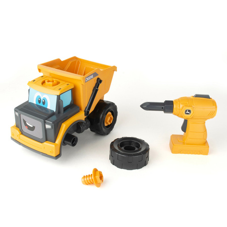 Tomy John Deere Zbuduj wywrotka i wiertarka 475088