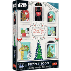 Puzzle Trefl 1000 Premium Plus Niech Moc Świąt będzie z Tobą 120875