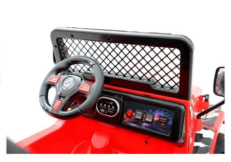 Auto na akumulator Eva czerwony 