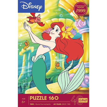 Puzzle Trefl 160 40-lecie Trefl Mała Syrenka Disney 400564