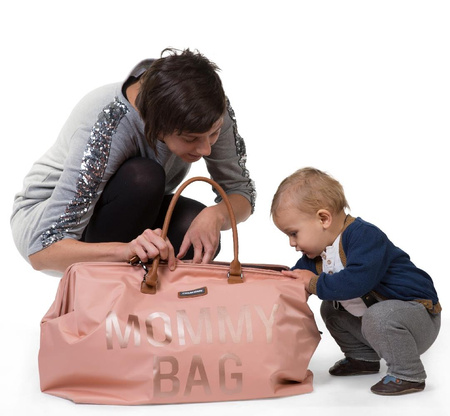 Torba podróżna mommy bag różowa 146696 stokkids