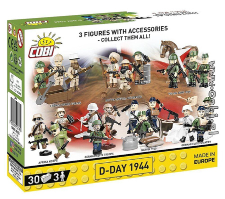 Cobi 2048 Hc Wwii D-Day 1944 30kl/3fig. 020484