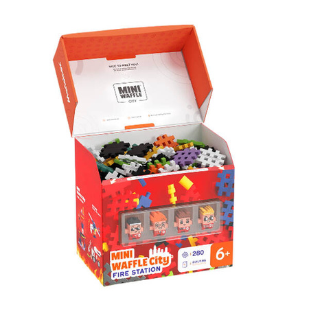 Klocki Waffle mini Remiza strażacka 280el 906279
