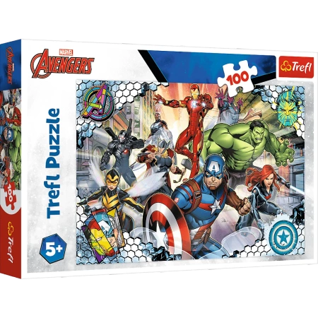 Puzzle Trefl 100 Sławni Avengers 164541