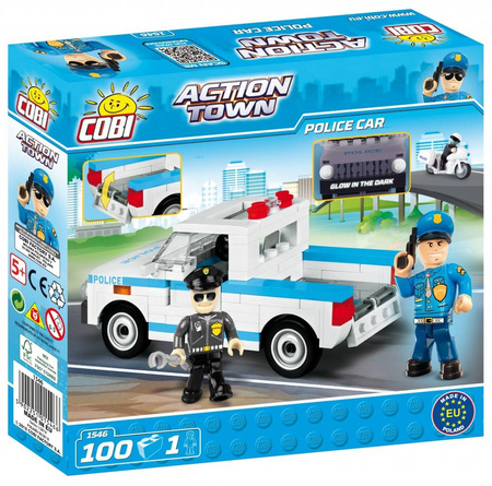 Cobi 1546 action town police car 100 kl