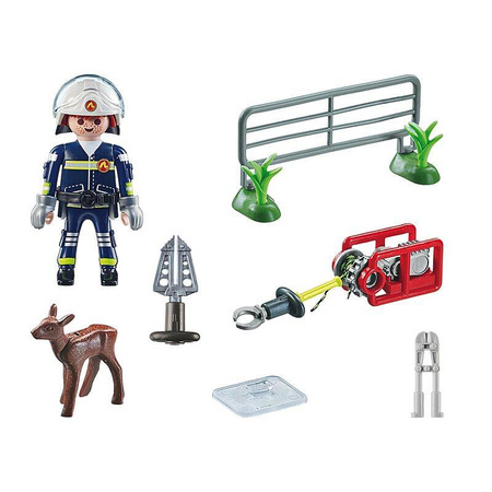 Playmobil 71467 Straż pożarna Ratowanie zwierząt 714671