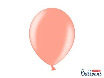 Balony strong 30cm, metallic rose gold (1 op. / 100 szt.)