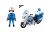 Playmobil 6923 city action motor policyjny ze światłem led