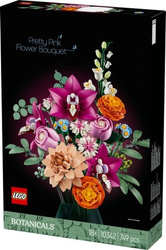 Lego 10342 Piękny bukiet różowych kwiatów