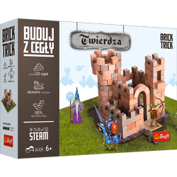 Trefl Brick Trick Buduj z cegły Twierdza M 608717