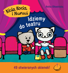Książeczka Kicia Kocia i Nunuś Idziemy do teatru 655018
