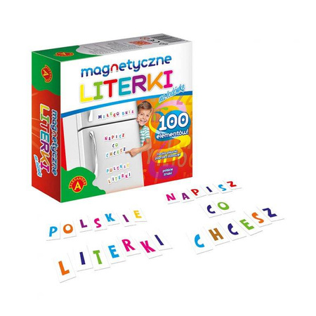 Magnetyczne Literki na Lodówkę 008111