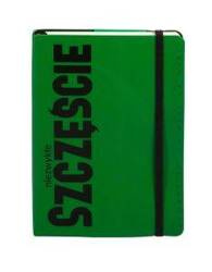 Notes linia A5 szczęście zielony 076716