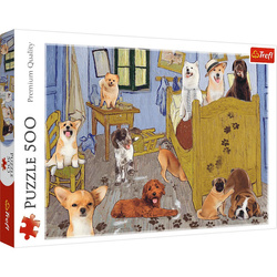 Puzzle Trefl 500 Pokój van Gogha Psia rewolucja 375398