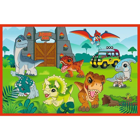 Puzzle Trefl 2x24 Małe dinozaury 344370