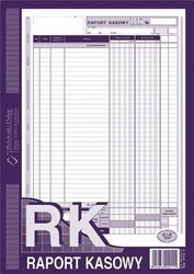 Druk raport kasowy a4 410-1