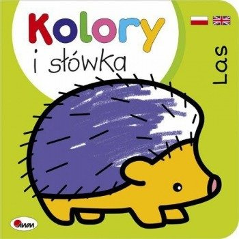 Kolorowanka kolory i słówka las 810326
