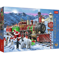 Puzzle Trefl 1000 Premium Plus Świąteczny pociąg 120974