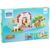 Klocki Mini Waffle Farmer Domek Pani weterynarz 100el 907580
